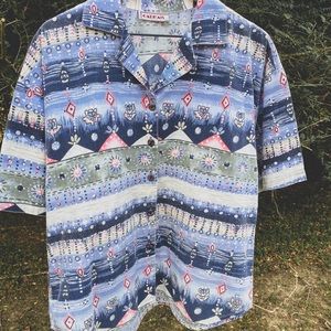 Cabrais Short Sleeve Camp Collar Shirt